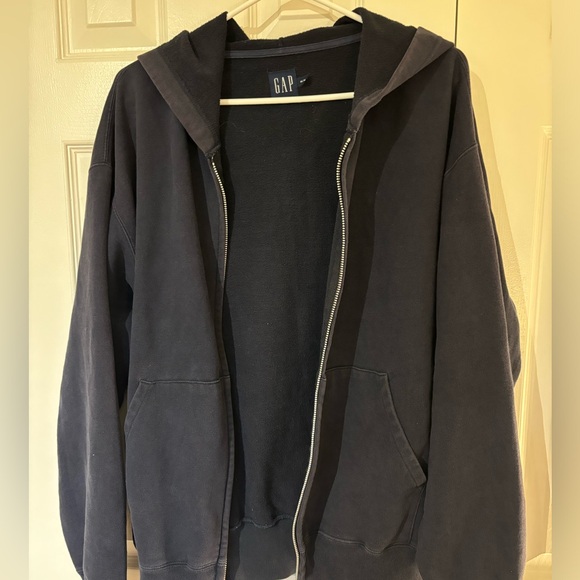GAP zip up heavy weight hoodie - Picture 7 of 8